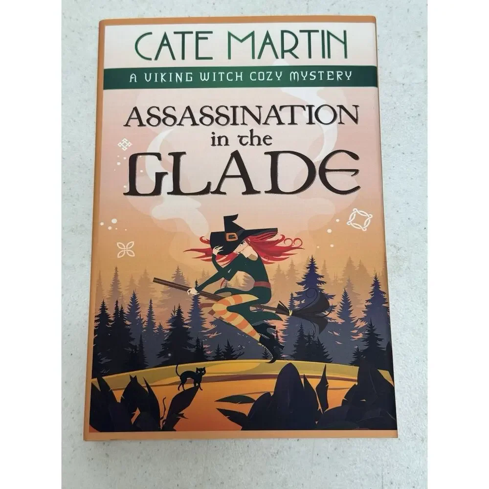 NEW Cate Martin A Viking Witch Cozy Mystery Hardcover Lot of 9